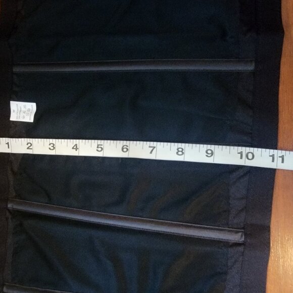 Black Forever Waist Trainer/Shaper/Corset w Black Floral Print - Picture 4 of 8